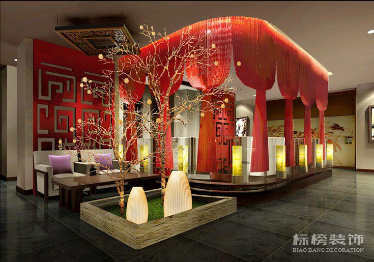 多福肥?；疱伈蛷d設(shè)計(jì)裝修6