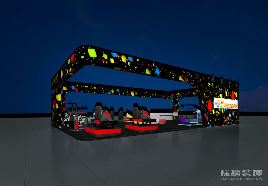 深圳VR CS游戲店鋪裝修設(shè)計方案4