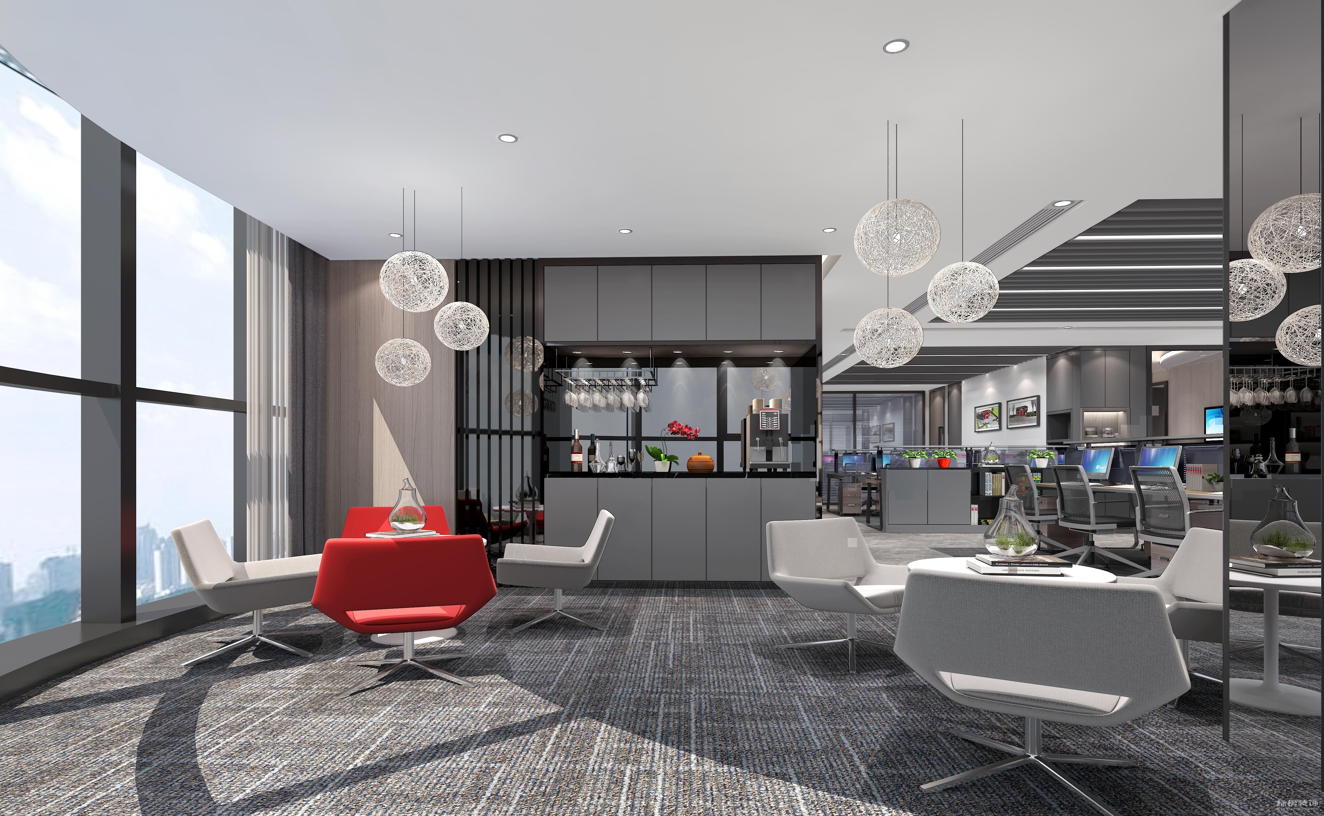 關(guān)于開(kāi)放式辦公室的裝飾設(shè)計(jì)