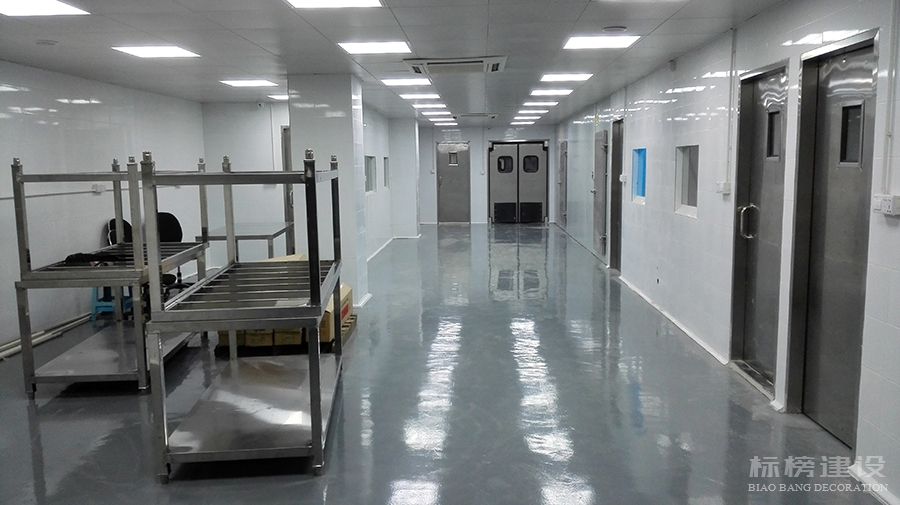深圳十萬(wàn)級(jí)潔凈凈化車間裝修